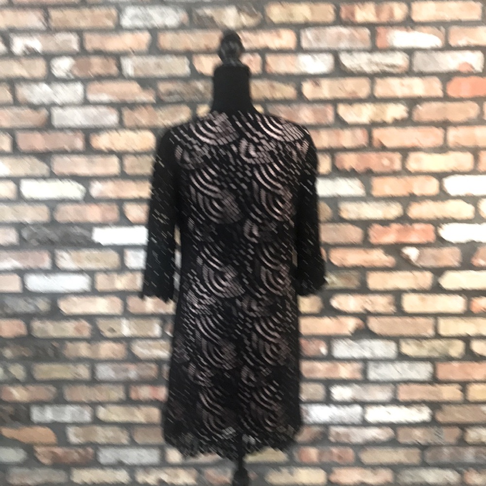 Tacera Black Lace Dress - Small - Picture 2 of 7